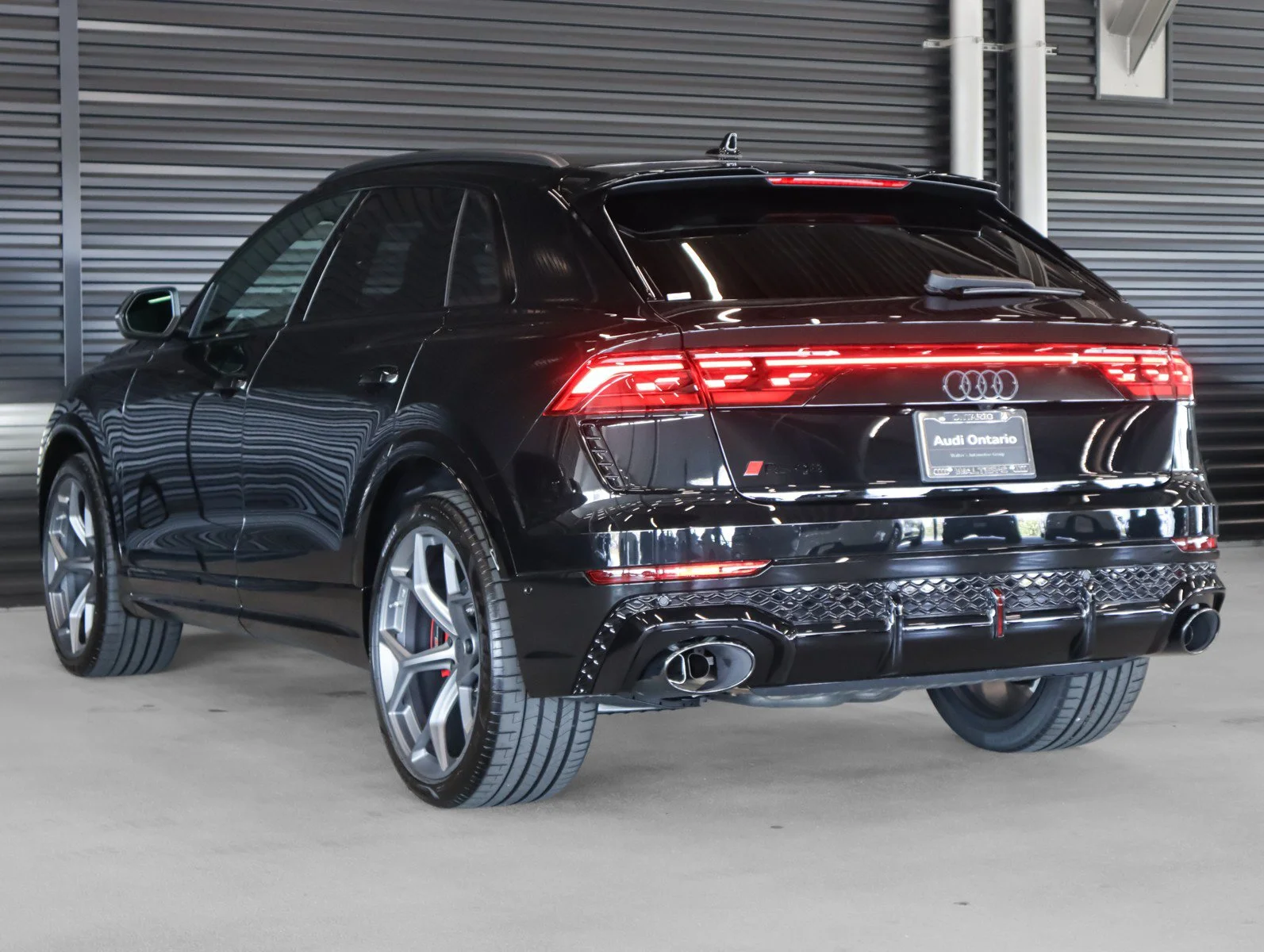 New 2026 Mythos Black Metallic Audi performance image 2