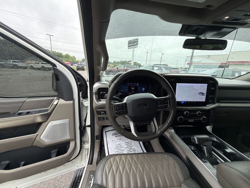 Used 2024 White Ford Platinum image 14