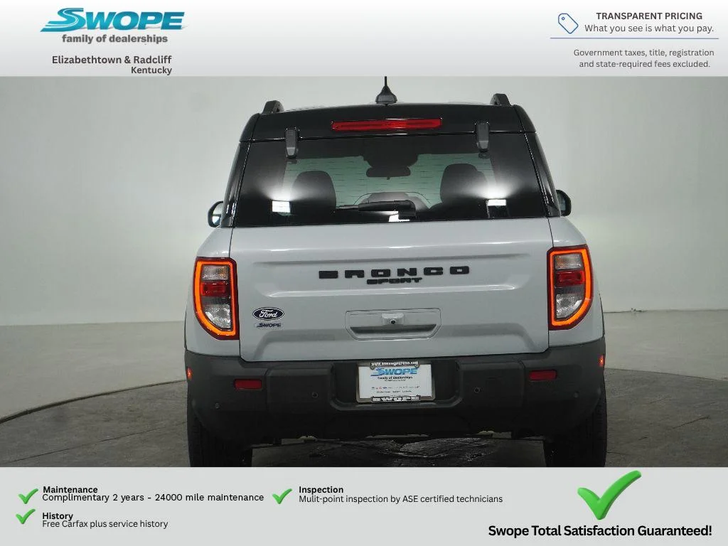 New 2026 SPACE WHITE METALLIC Ford Big Bend image 6