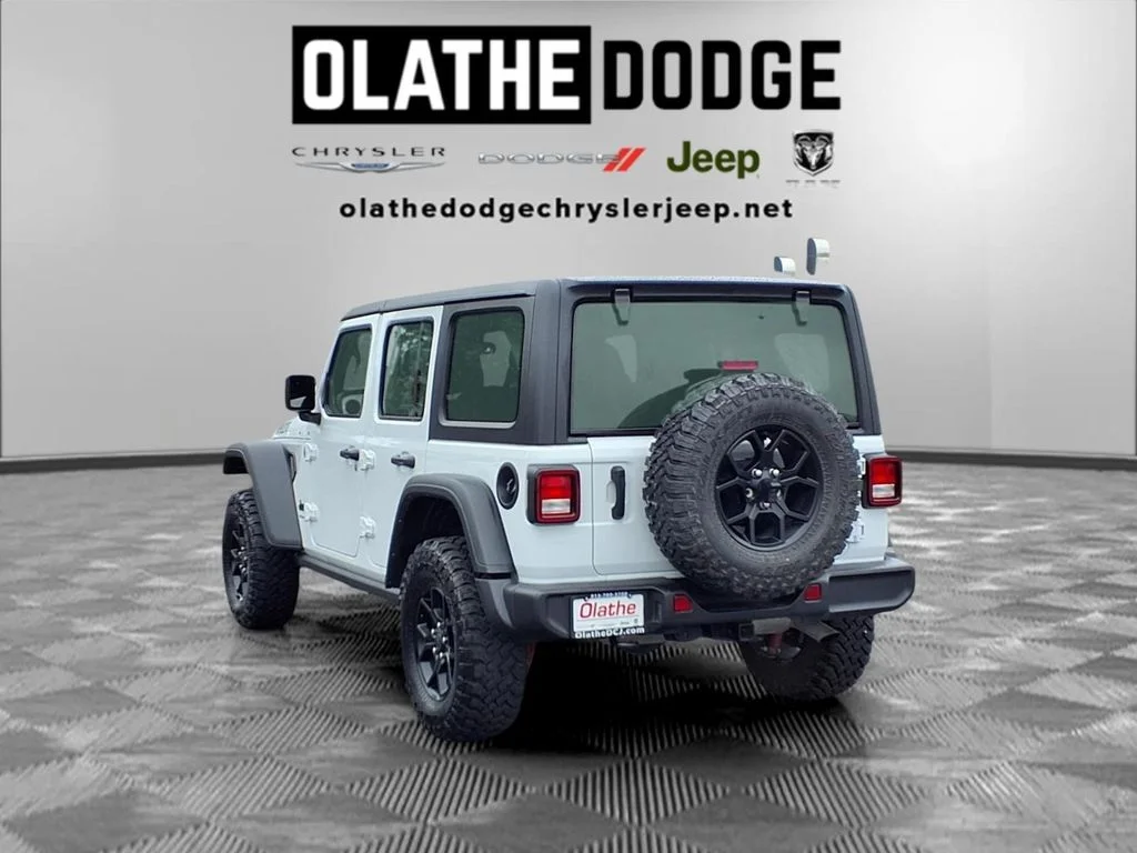 Certified Used 2025 White Jeep Willys image 3