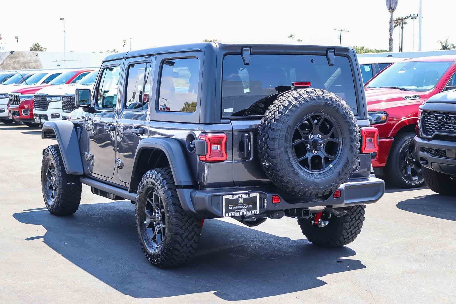 New 2026 Granite Crystal Metallic Clear-Coat Exterior Paint Jeep Willys image 6