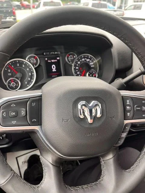 Used 2025 Granite Crystal Metallic Clearcoat Ram Big Horn image 21