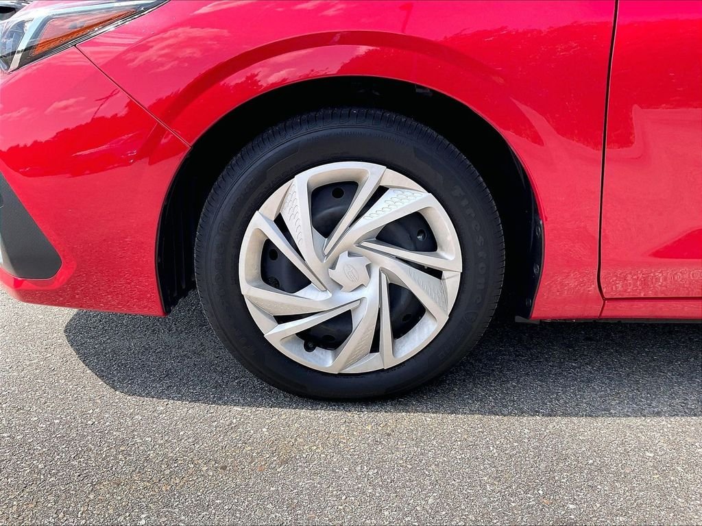 Used 2025 Pure Red Subaru Base image 7