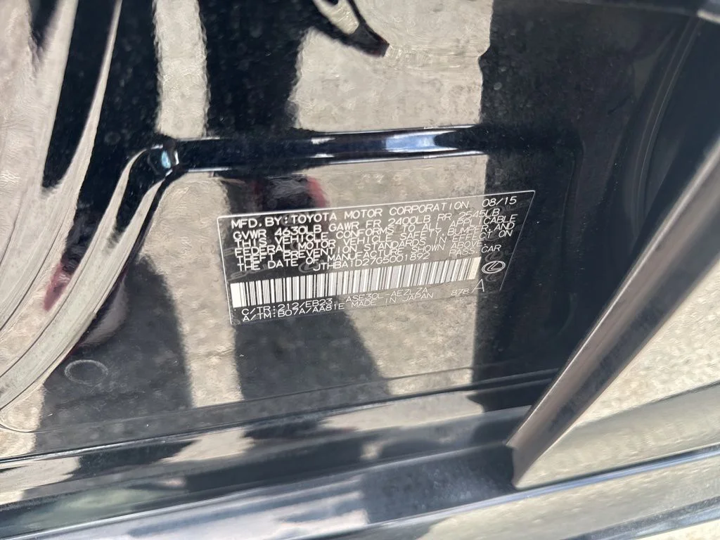 Used 2016 Black Lexus 200t image 36