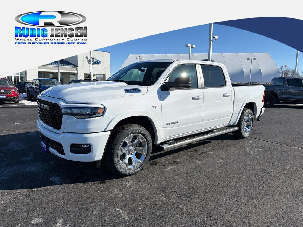 New 2026 Bright White Clearcoat RAM Big Horn/Lone Star image 1