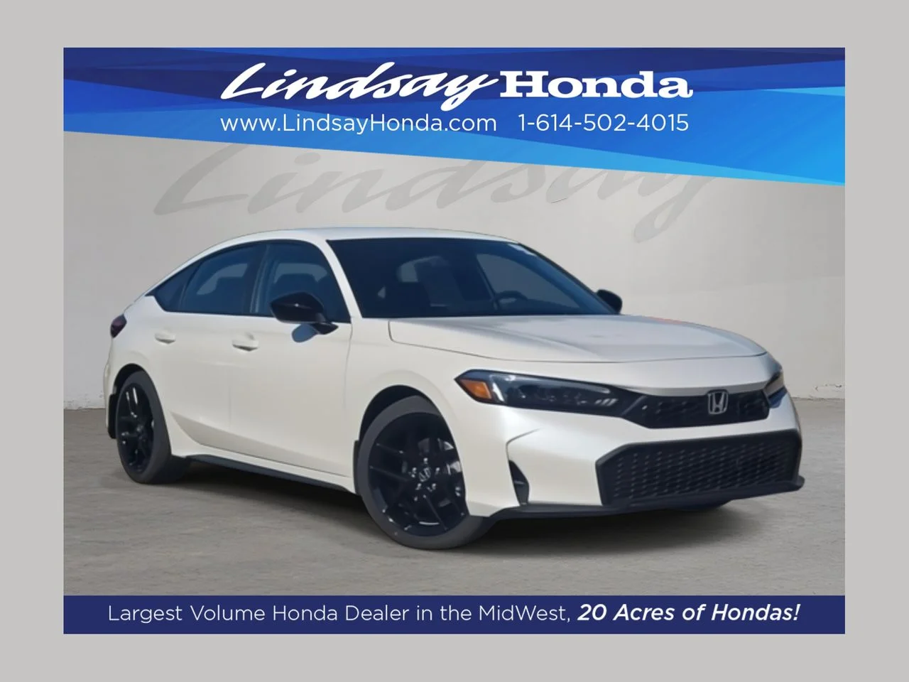 New 2026 Platinum White Pearl Honda Sport image 1