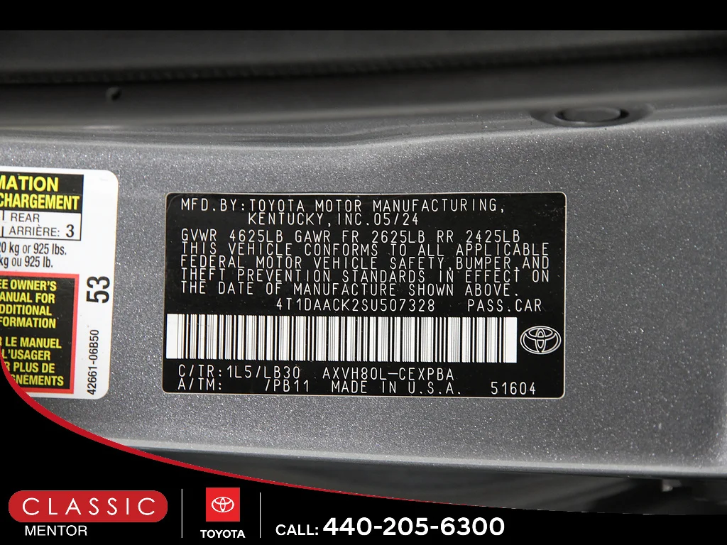 Certified Used 2025 Heavy Metal Toyota XSE 4dr Sedan image 23
