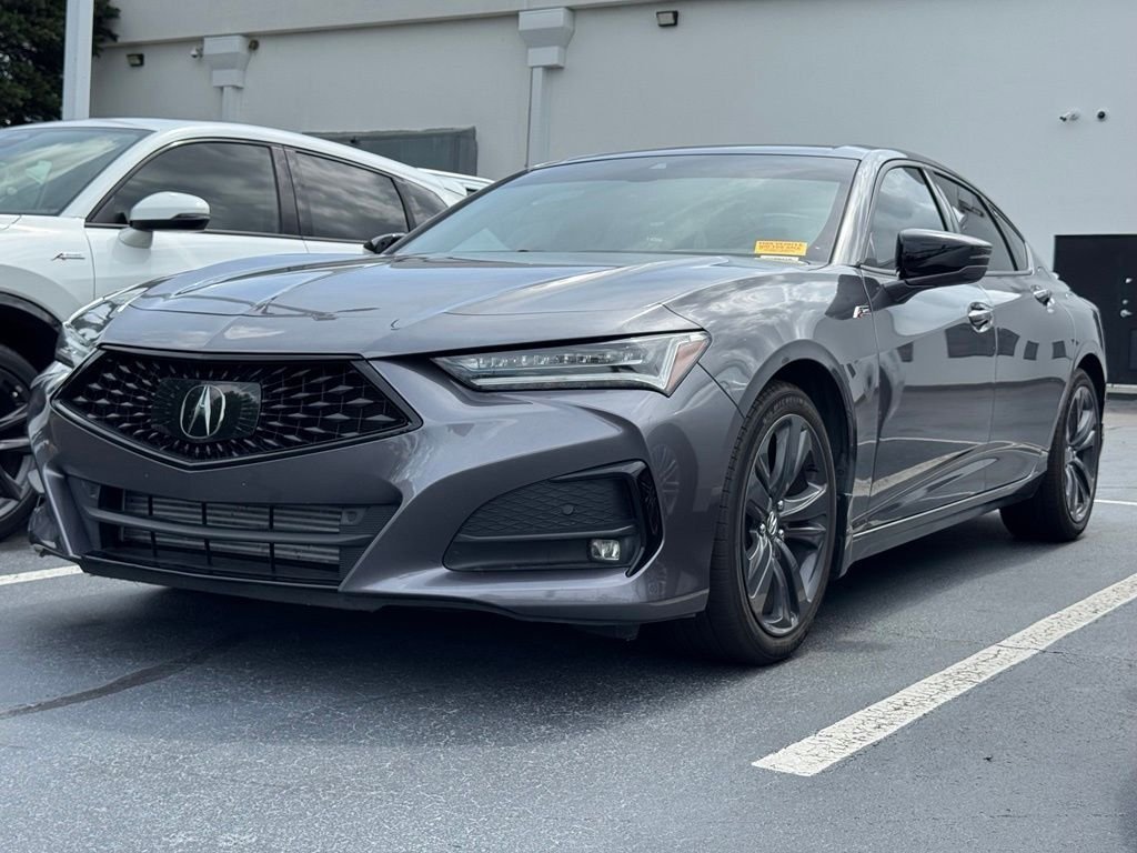 Used 2023 Gray Acura A-Spec Package image 3