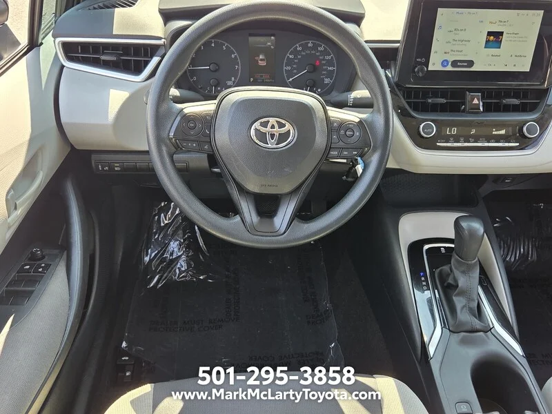Used 2024 Midnight Black Metallic TOYOTA LE CVT image 11