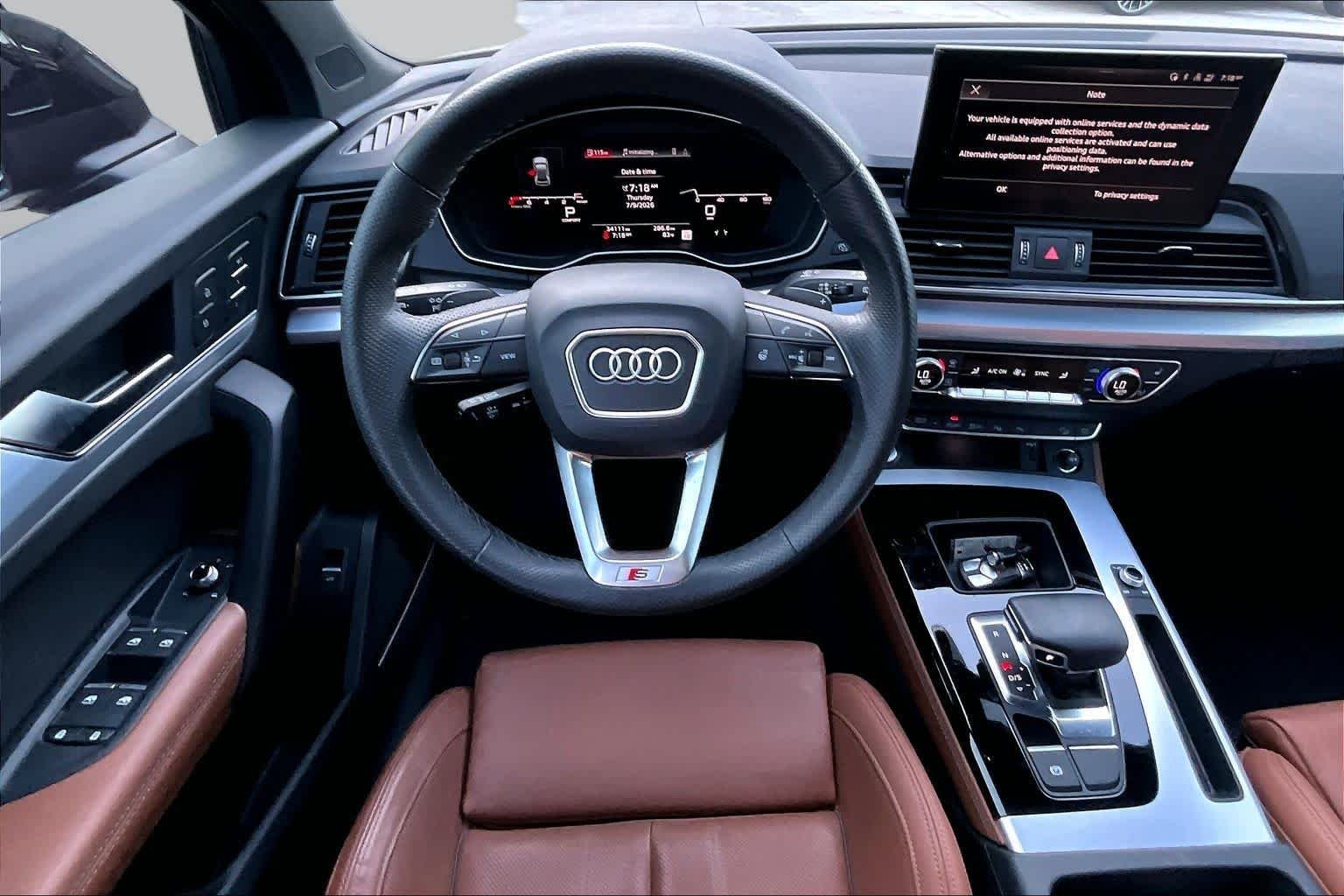 Used 2024 Mythos Black Metallic Audi S line Prestige image 6