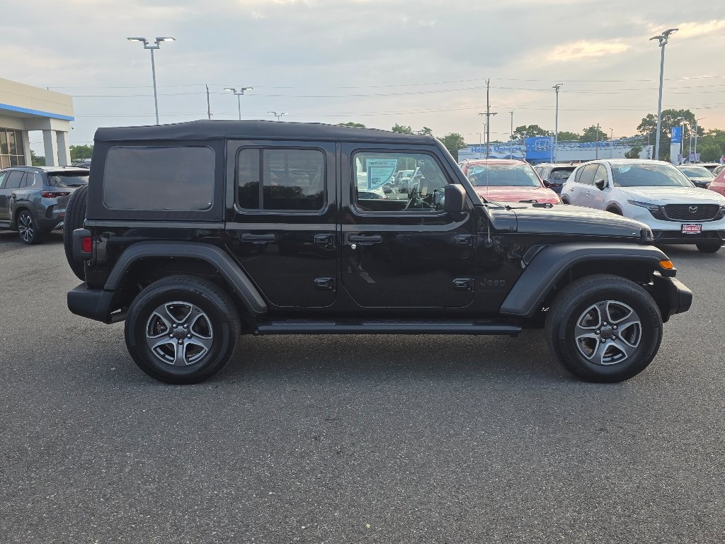 Used 2023 Black Clear Coat Jeep Sport S image 18