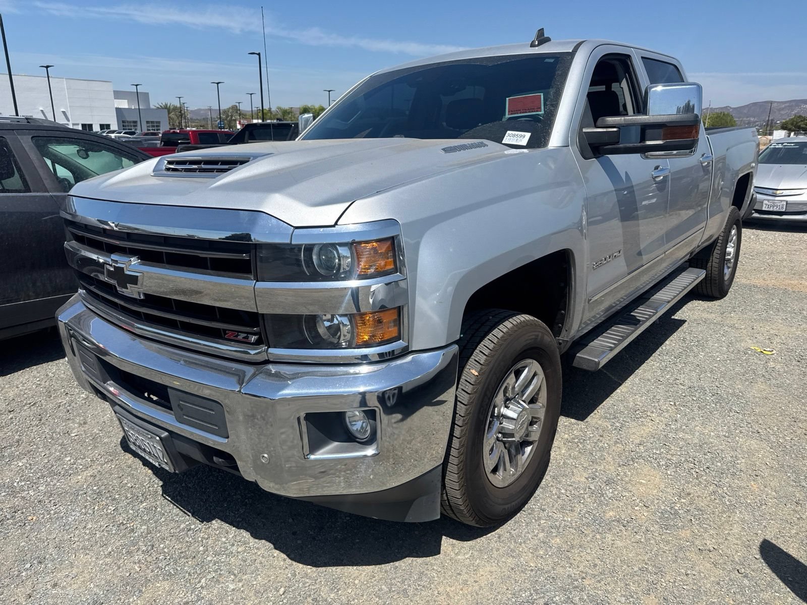 Used 2019 SILVER ICE METALLIC Chevrolet LTZ image 3