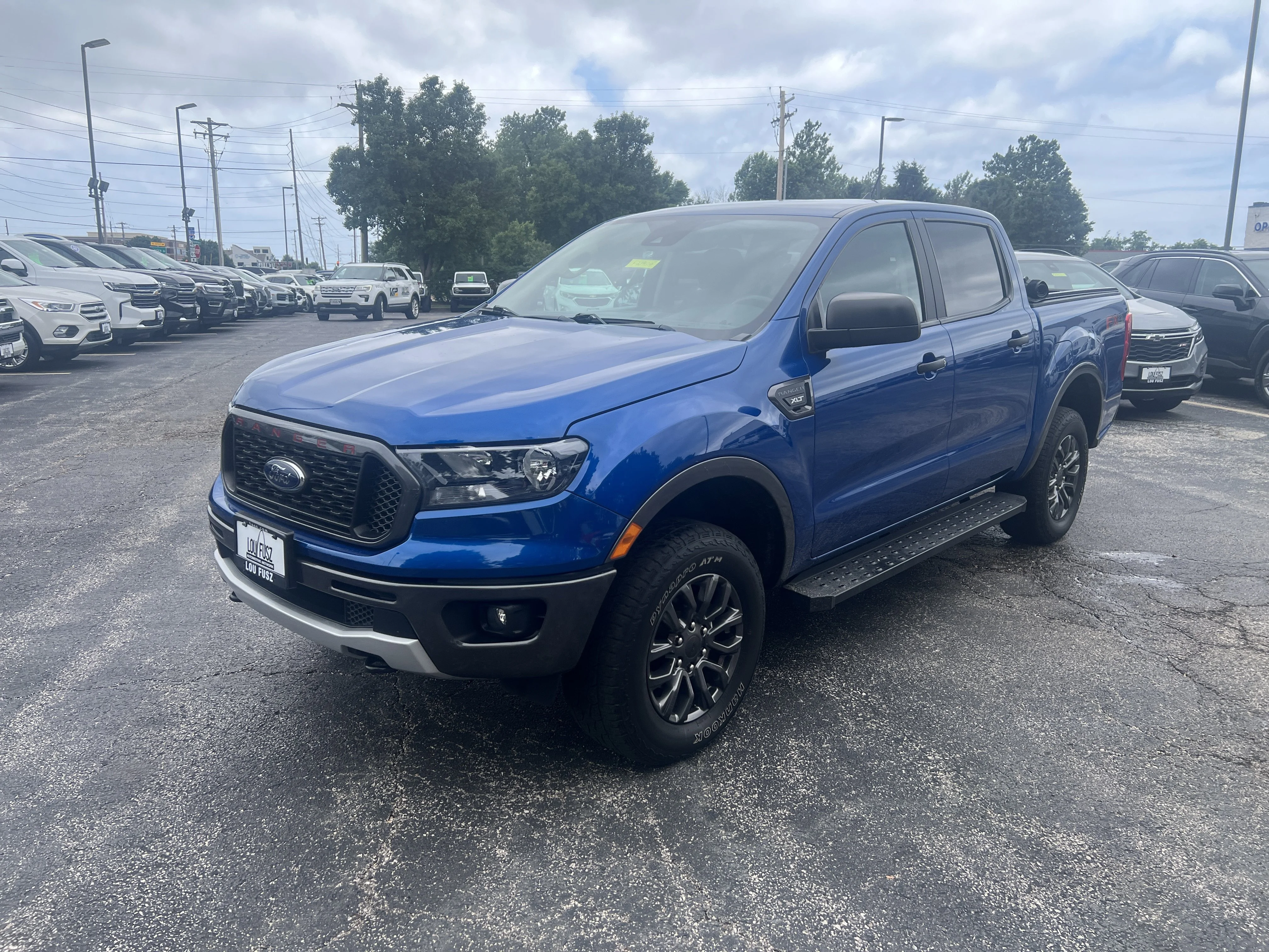 Used 2020 Lightning Blue Metallic Ford XLT image 4