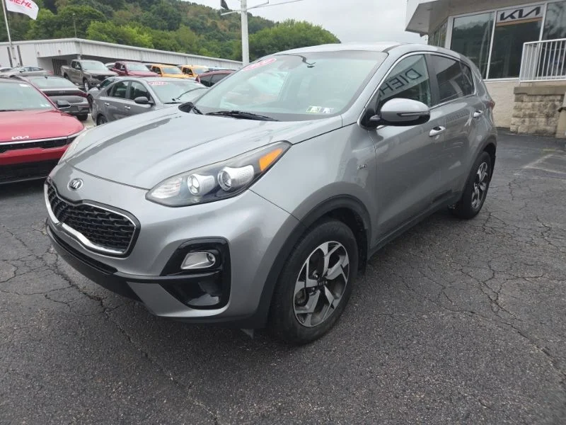 Used 2020 Gray Kia LX image 3