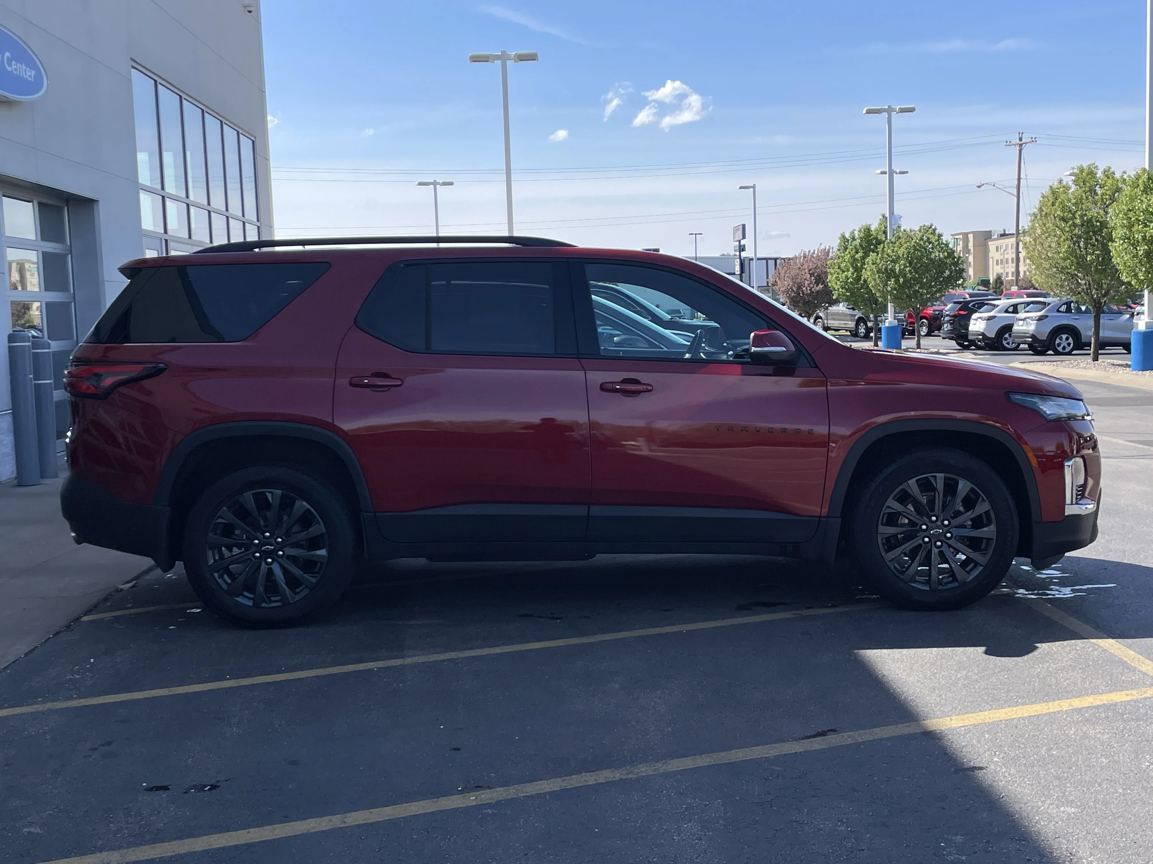 Used 2023 Radiant Red Tintcoat Chevrolet RS image 6
