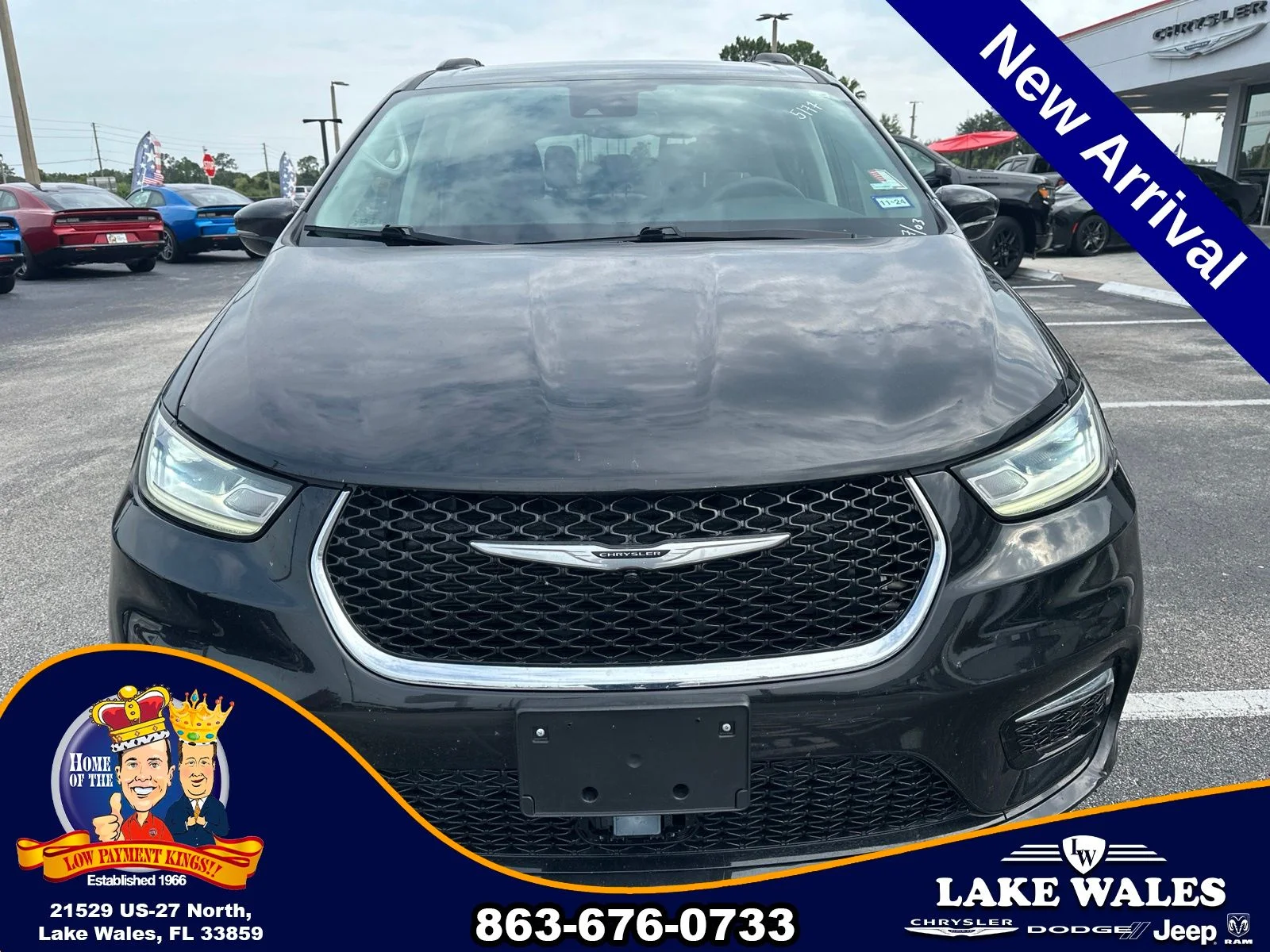 Certified Used 2022 Black Chrysler Touring L image 8