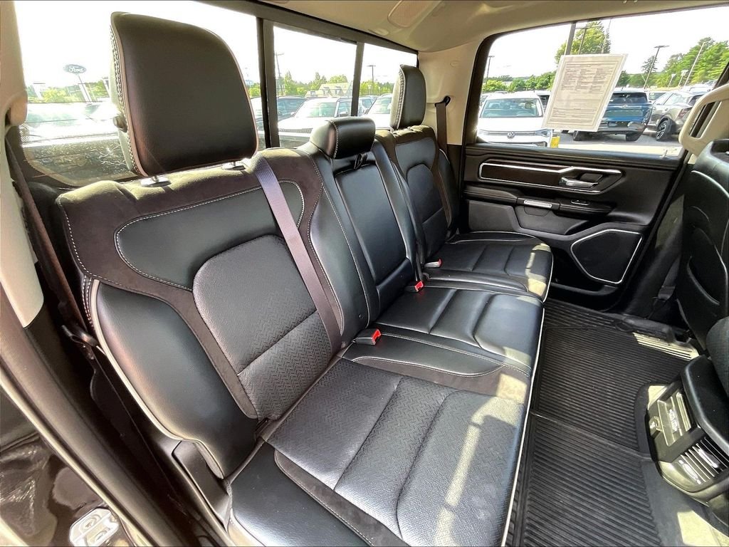 Used 2022 Diamond Black Crystal Pearlcoat Ram Laramie image 15