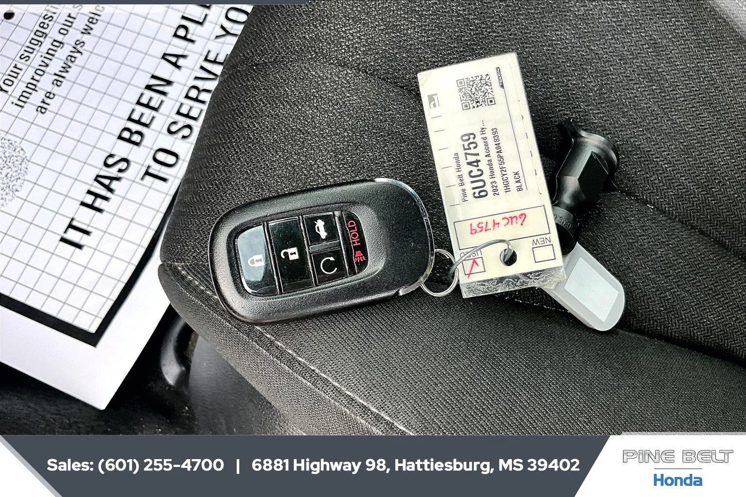 Used 2023 Crystal Black Pearl Honda Sport image 9