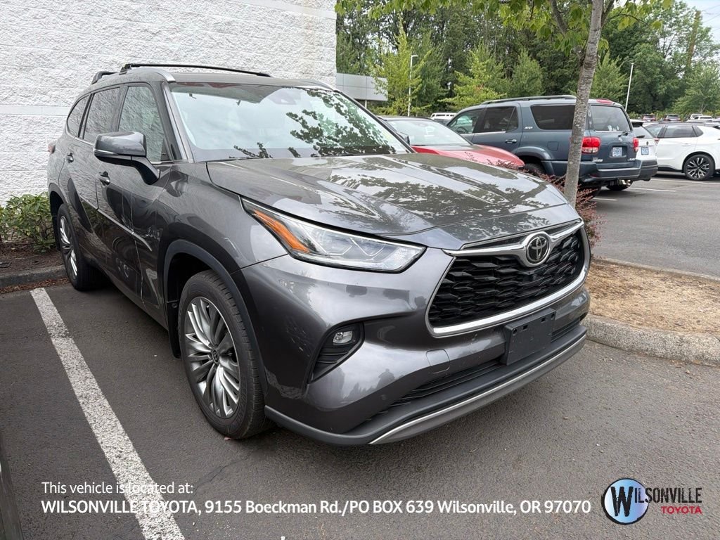 Used 2022 Gray Toyota Platinum image 1