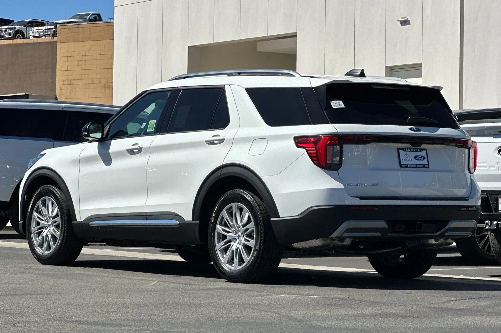 New 2026 White Ford Platinum image 5