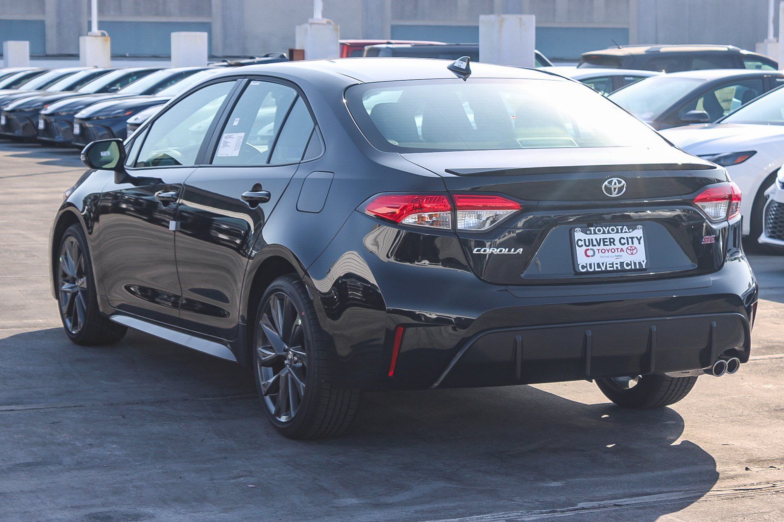 New 2026 Midnight Black Metallic Toyota  SE image 6