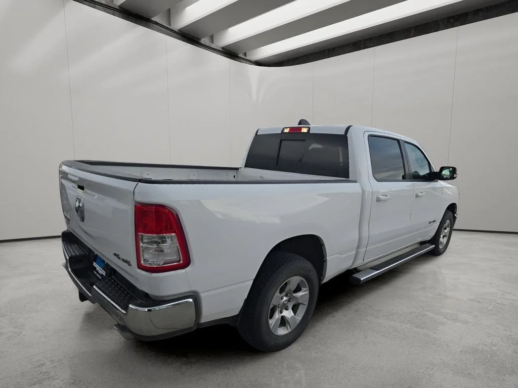 Used 2022 Bright White Clearcoat Ram Big Horn image 5