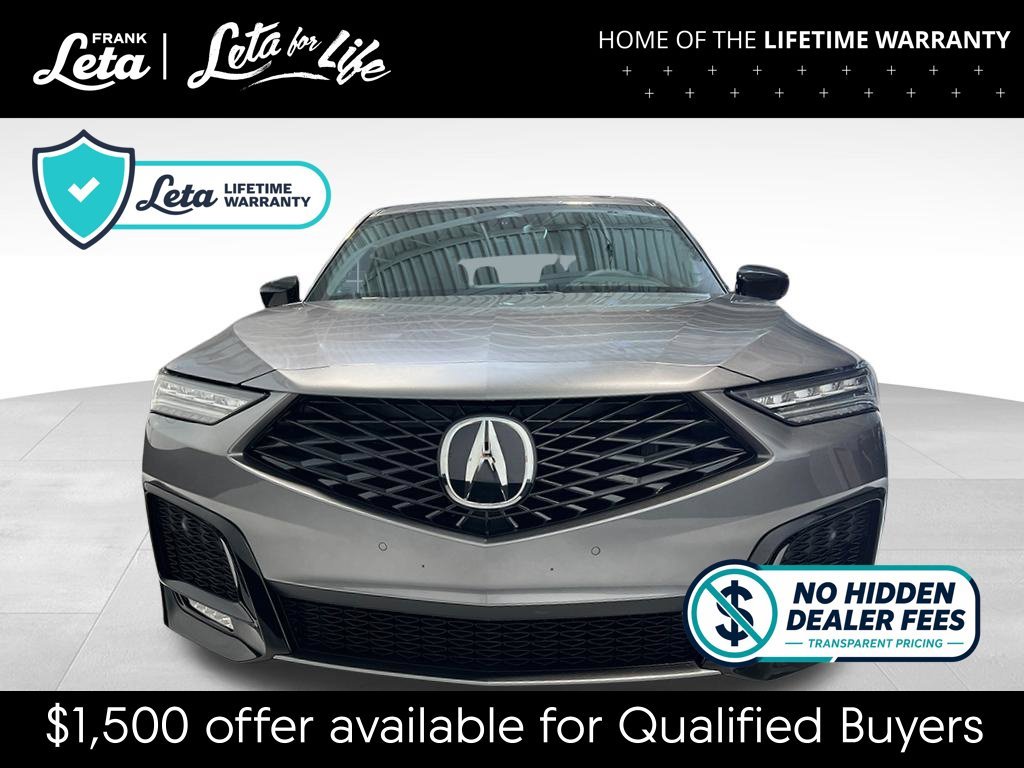 New 2026 Liquid Carbon Metallic Acura w/A-Spec Package image 12