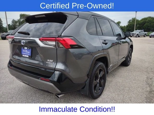Certified Used 2021 Midnight Black Metallic Toyota XSE image 5
