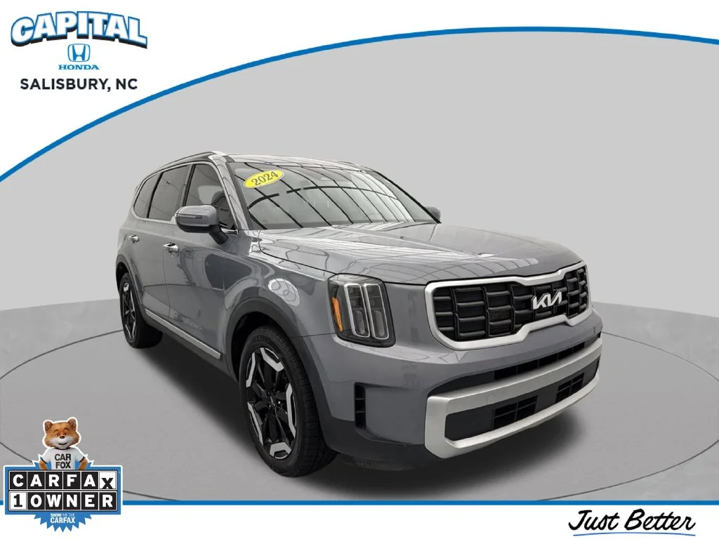 Silver 2024 Kia Telluride S SUV Raleigh NC