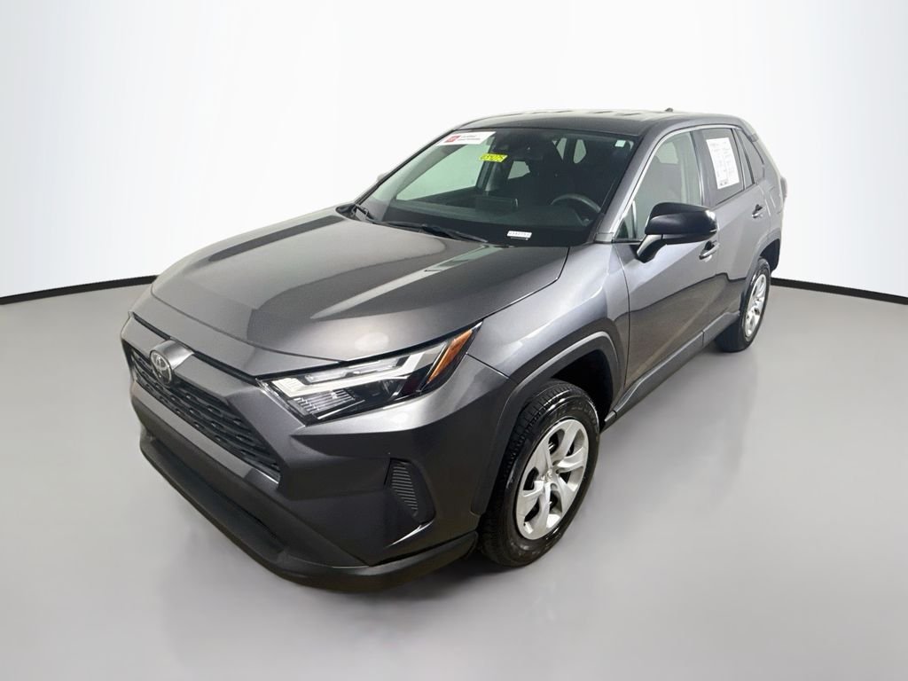 Used 2024 Magnetic Gray Metallic Toyota LE image 3