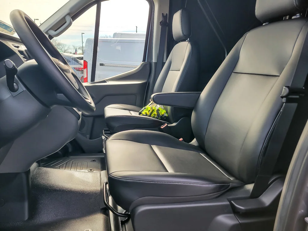 New 2026 Carbonized Gray Metallic Ford Cargo Van image 9