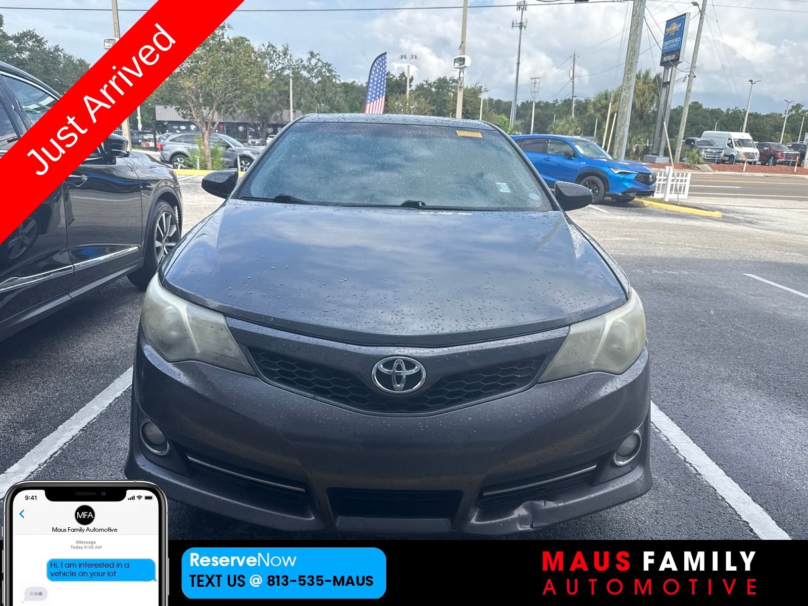 Used 2012 Magnetic Gray Metallic Toyota SE image 1