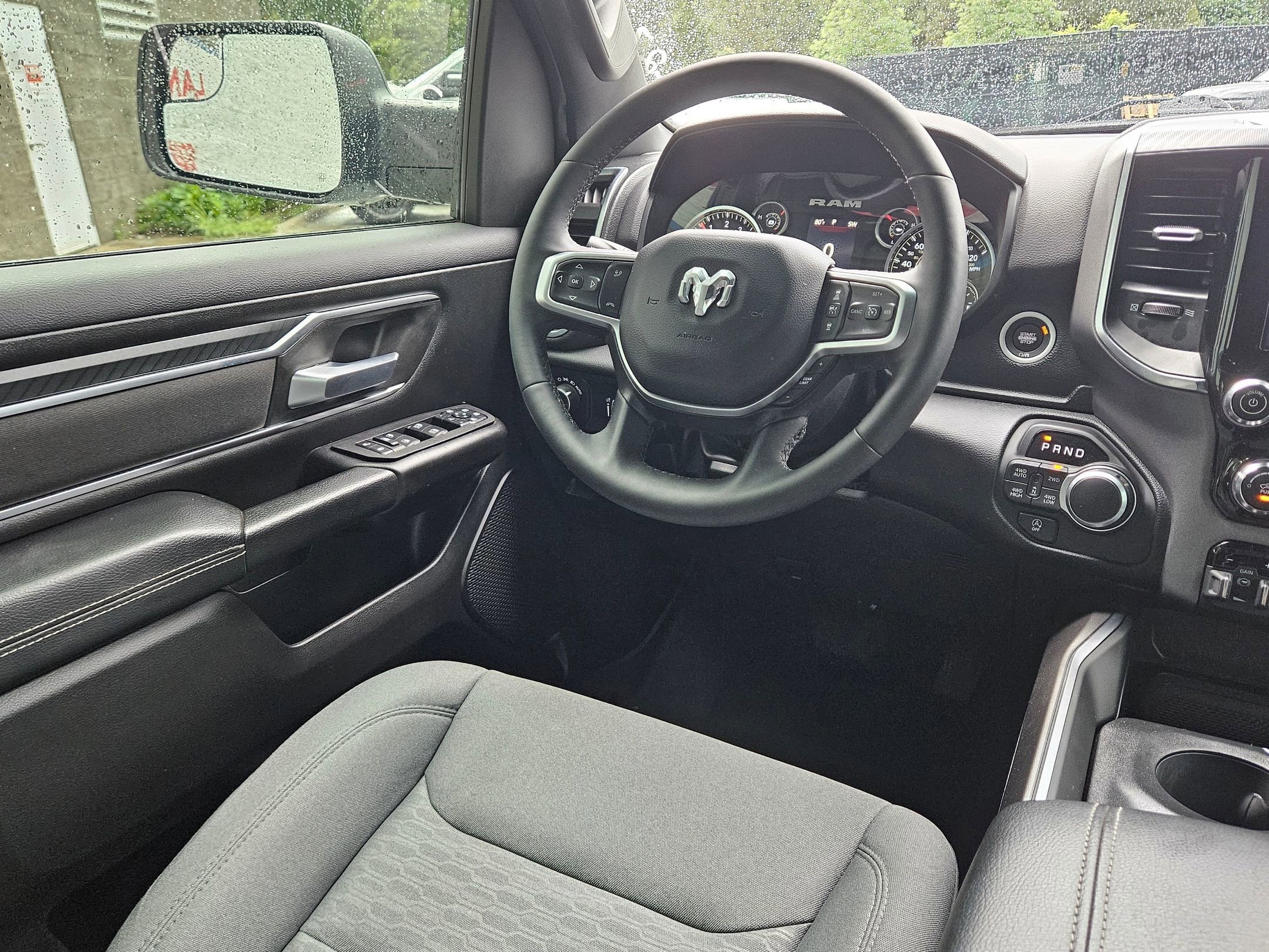 Used 2025 Bright White Clearcoat RAM Big Horn image 9