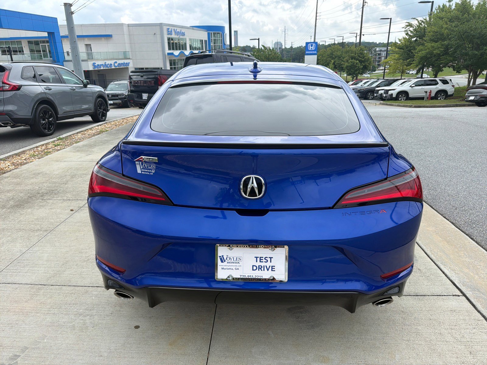 Used 2024 Apex Blue Pearl Acura with A-Spec Package image 8