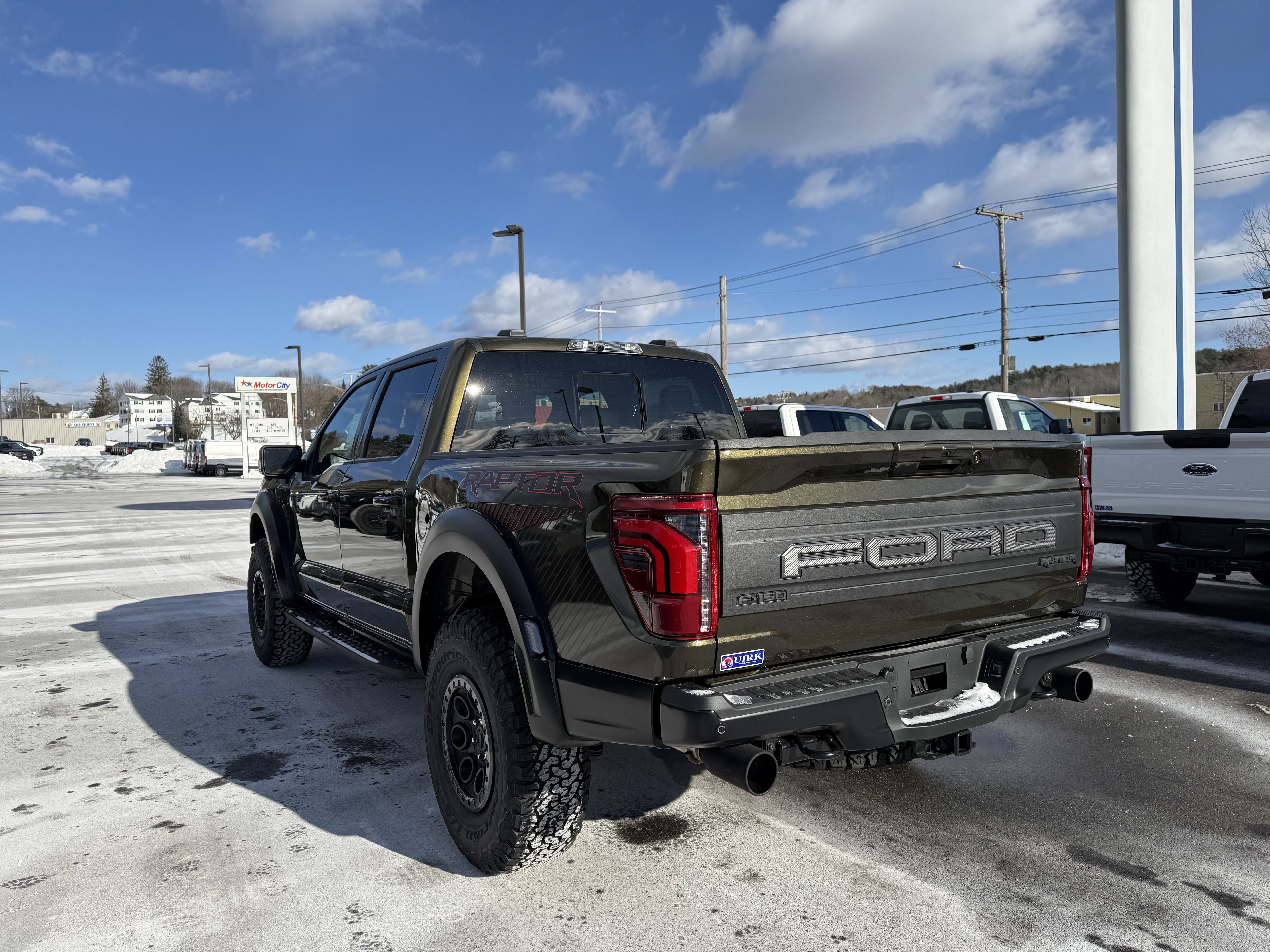 New 2025 Shelter Green Ford Raptor® image 9