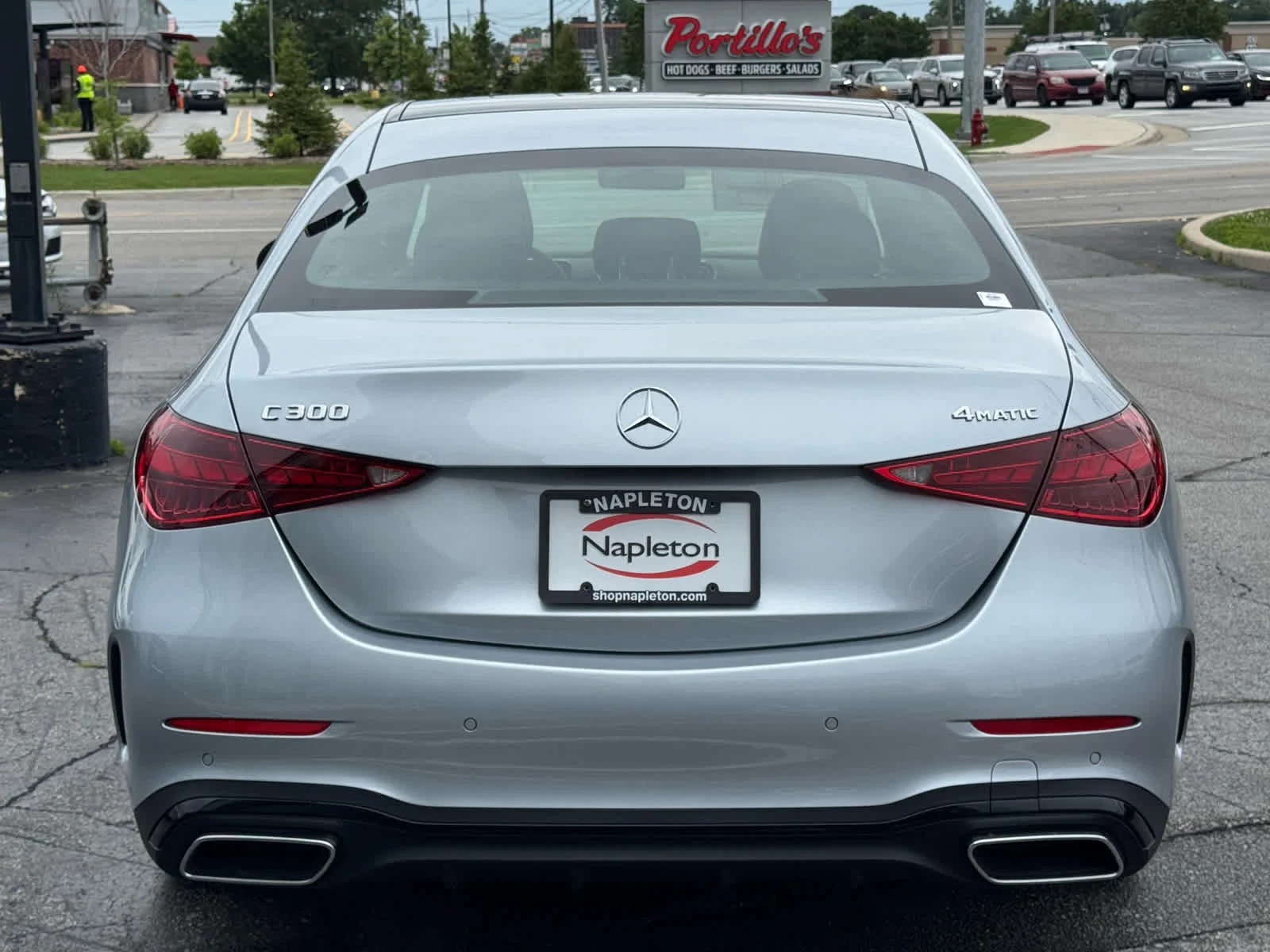 New 2026 Cirrus Silver Metallic Mercedes-Benz C 300 image 8