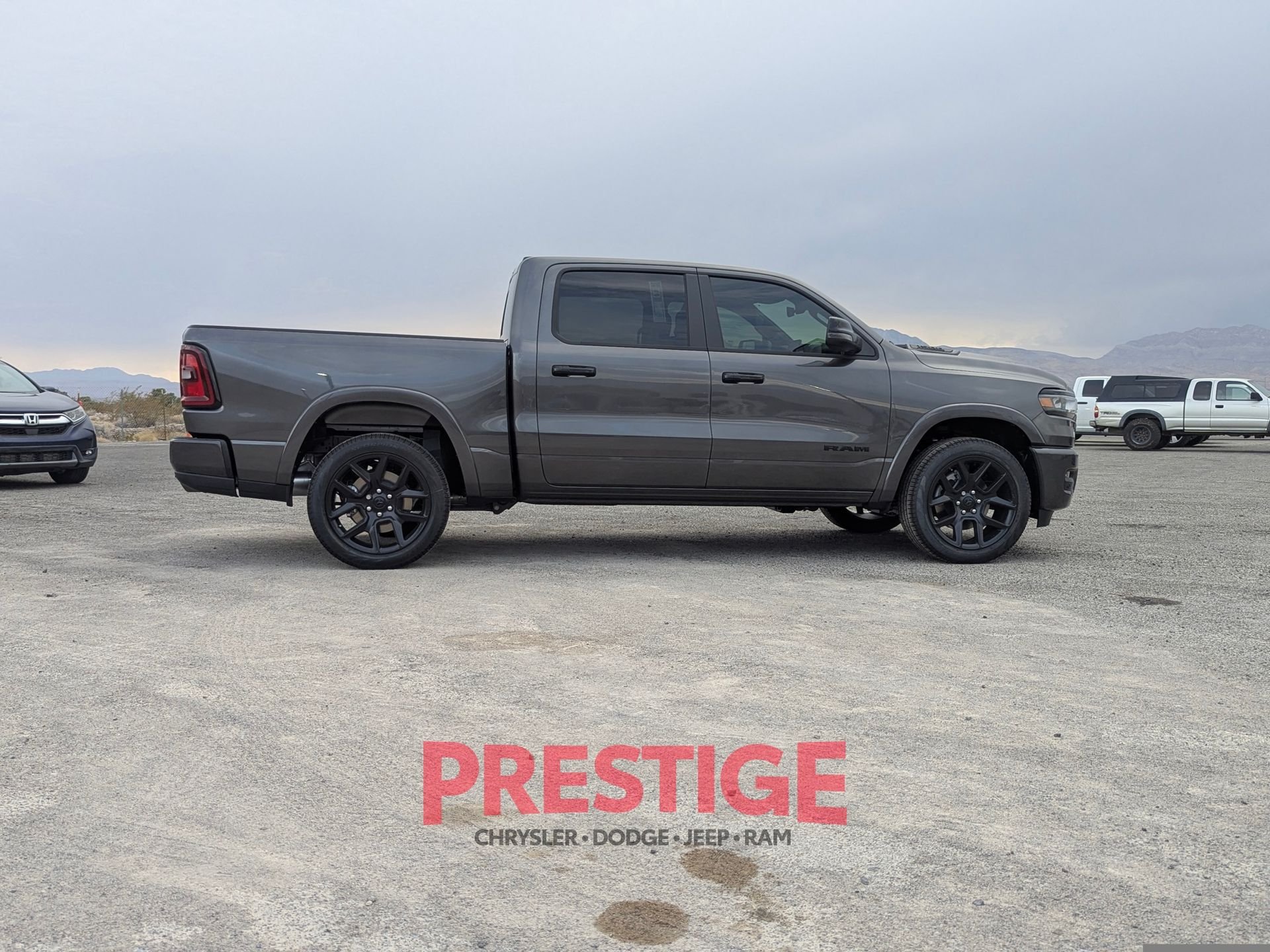 New 2026 Granite Crystal Metallic Clear-Coat Exterior Paint RAM Laramie image 4