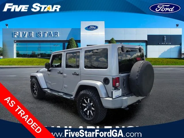 Used 2016 Silver Jeep Unlimited Sahara image 8