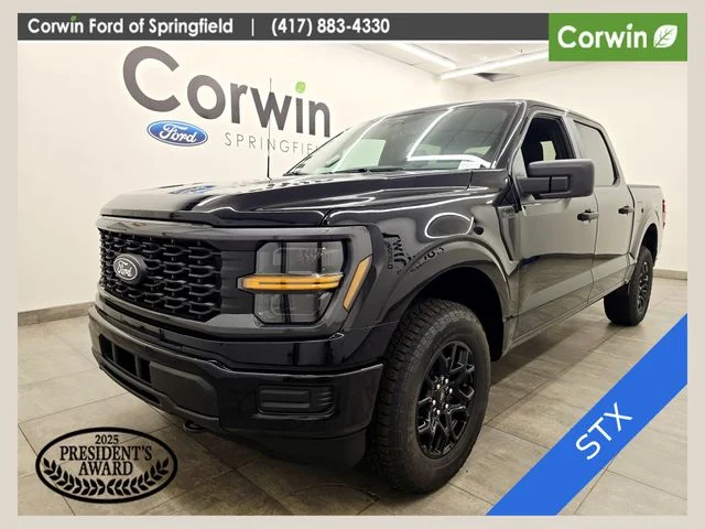 New 2026 Agate Black Metallic Ford STX® image 1