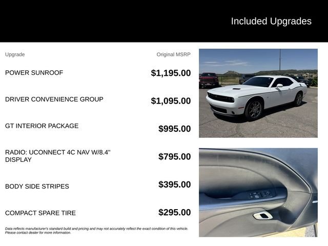 Certified Used 2017 White Knuckle Clearcoat Dodge GT image 5
