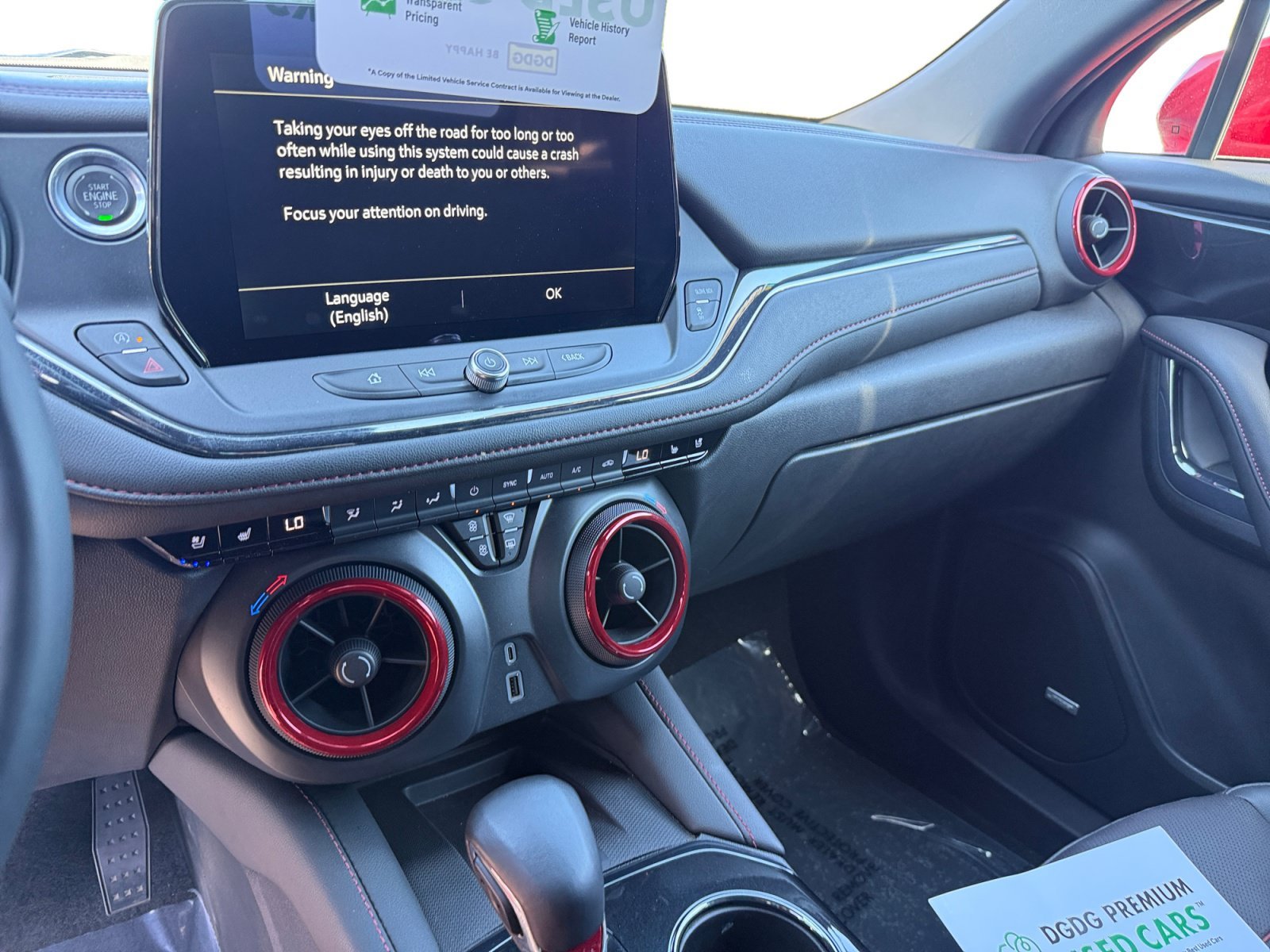 Used 2024 Radiant Red Chevrolet RS image 12
