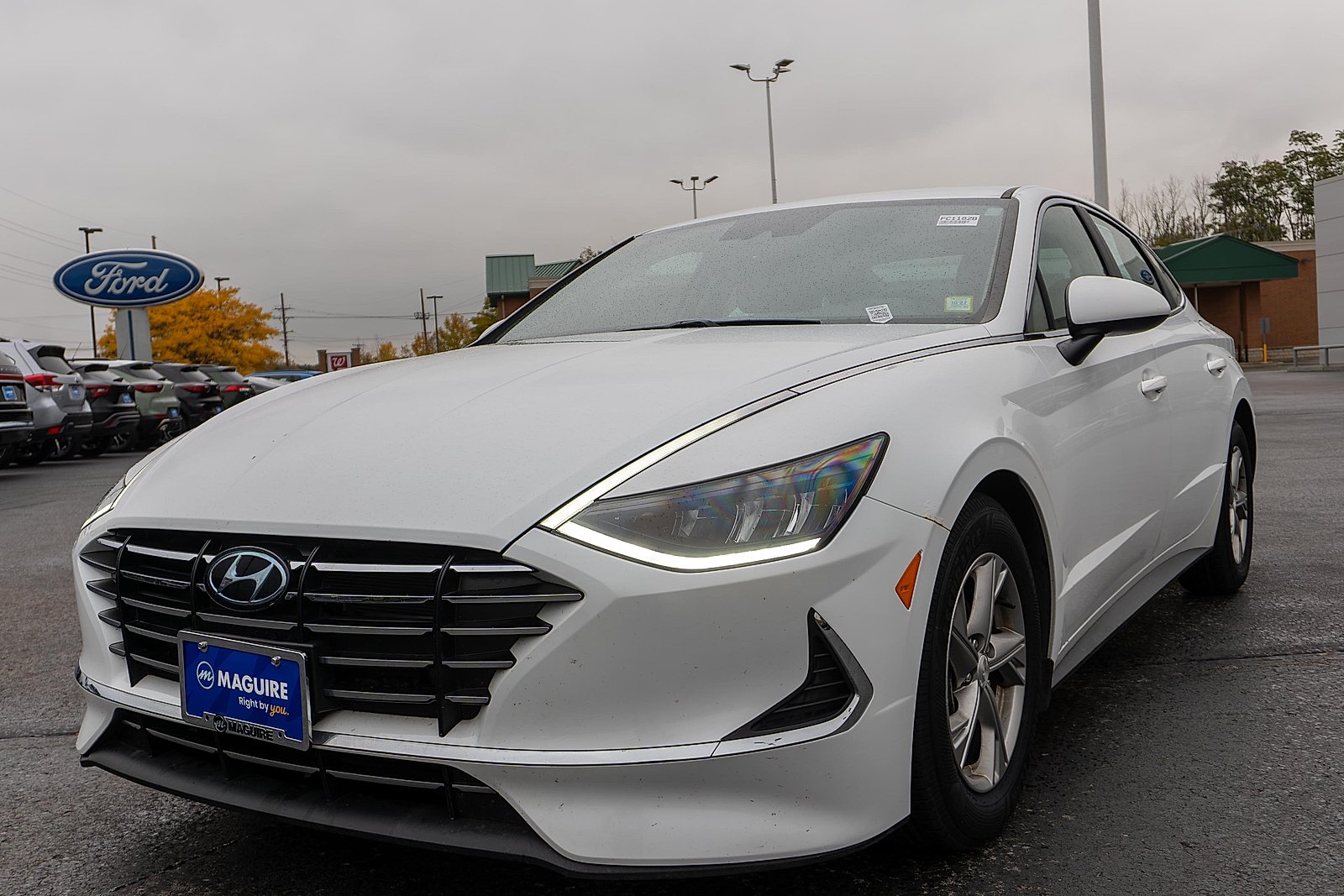 Used 2021 Hyundai Sonata SE with VIN 5NPEG4JA3MH079799 for sale in Canandaigua, NY