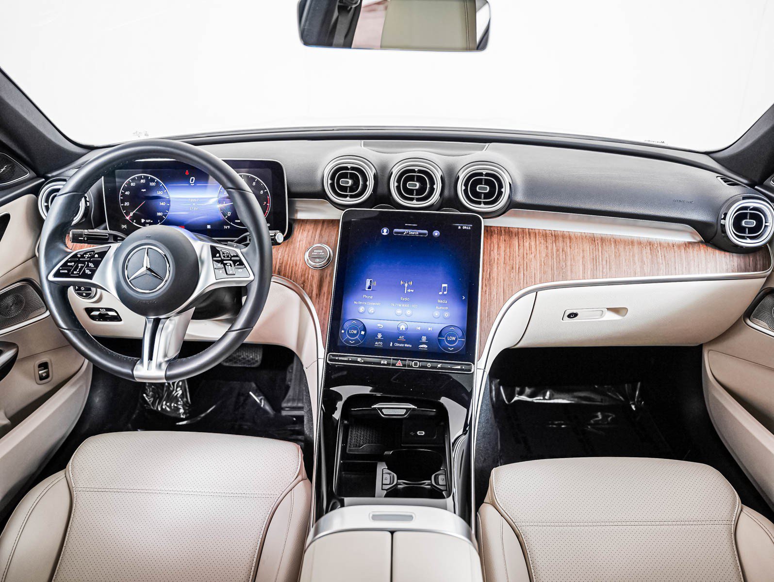 Certified Used 2023 Polar White Mercedes-Benz C 300 Sedan image 9