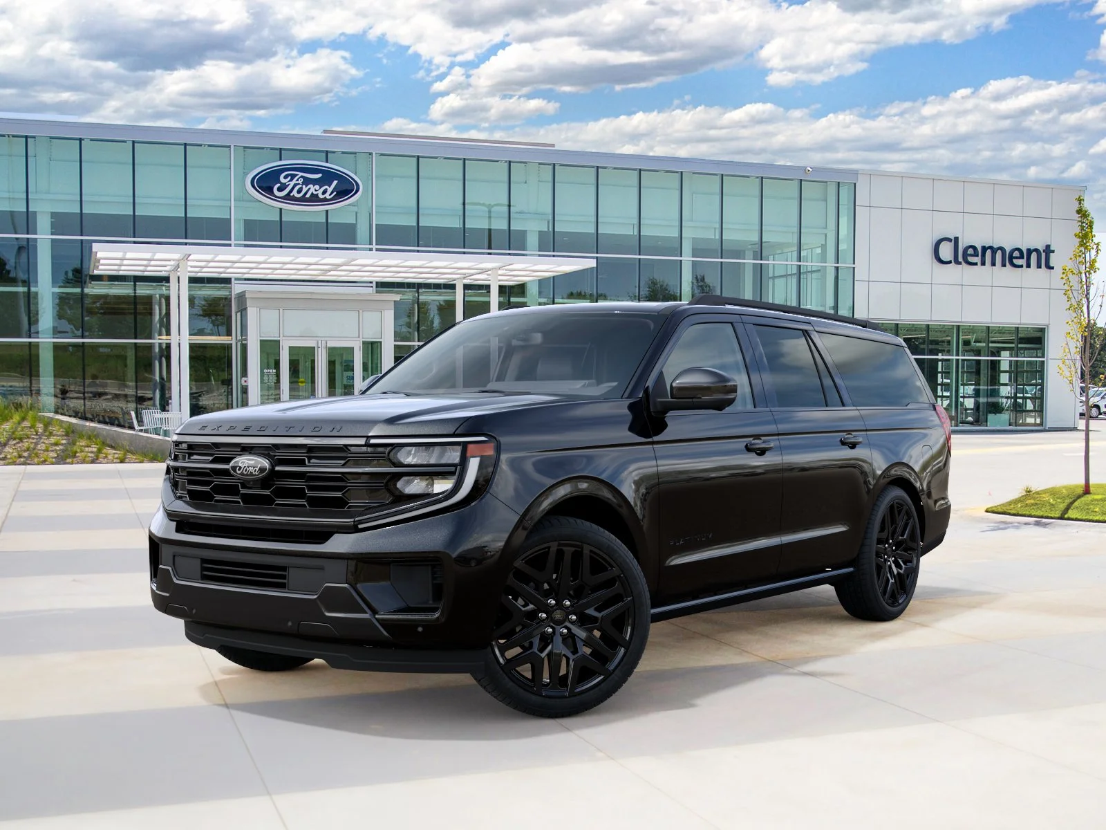 New 2027 Agate Black Metallic Ford MAX Platinum image 2
