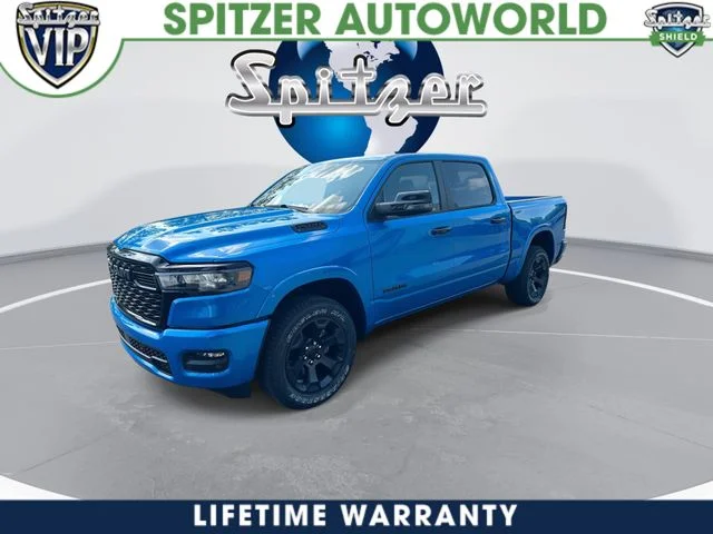New 2026 Hydro Blue Pearl-Coat Exterior Paint RAM Big Horn/Lone Star image 4