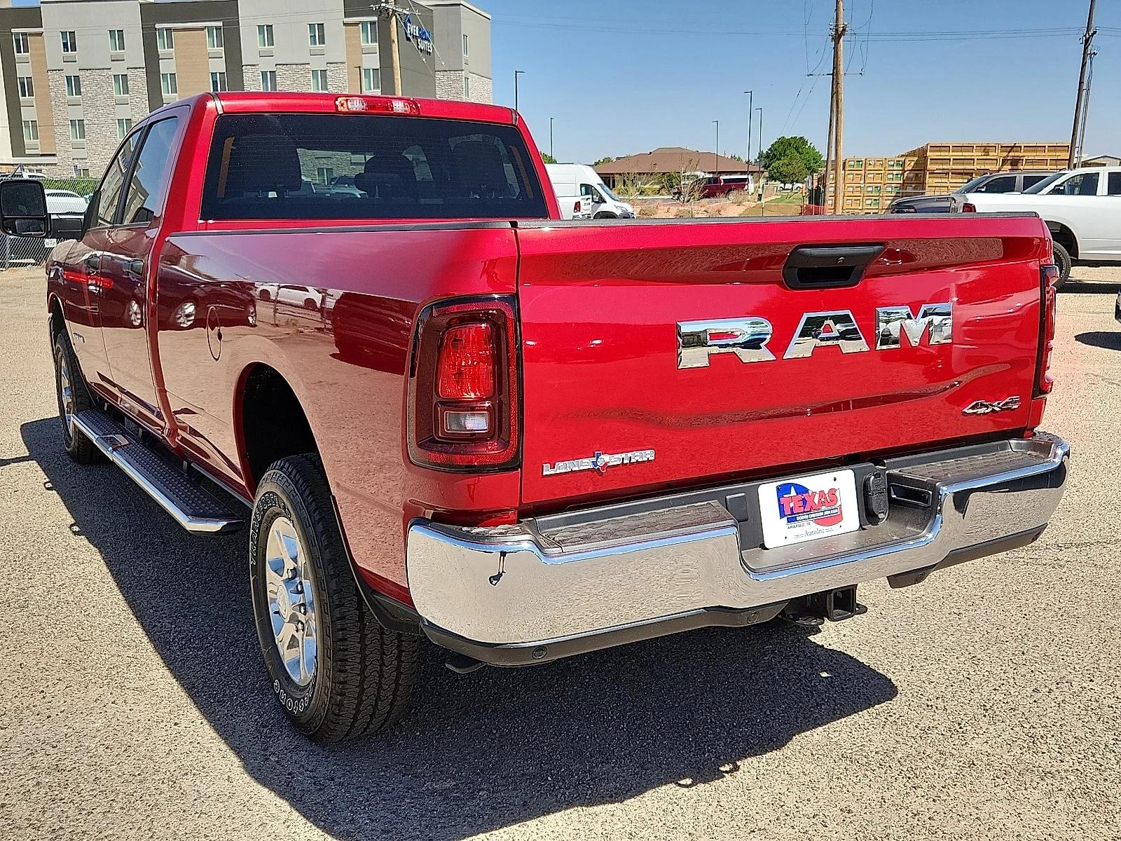 New 2026 PR6 Molten Red Ram LONE STAR CREW CAB 4X4 8