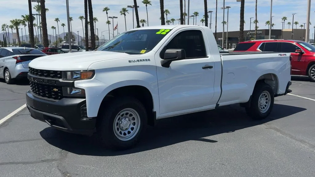 Used 2022 White Chevrolet Work Truck image 7