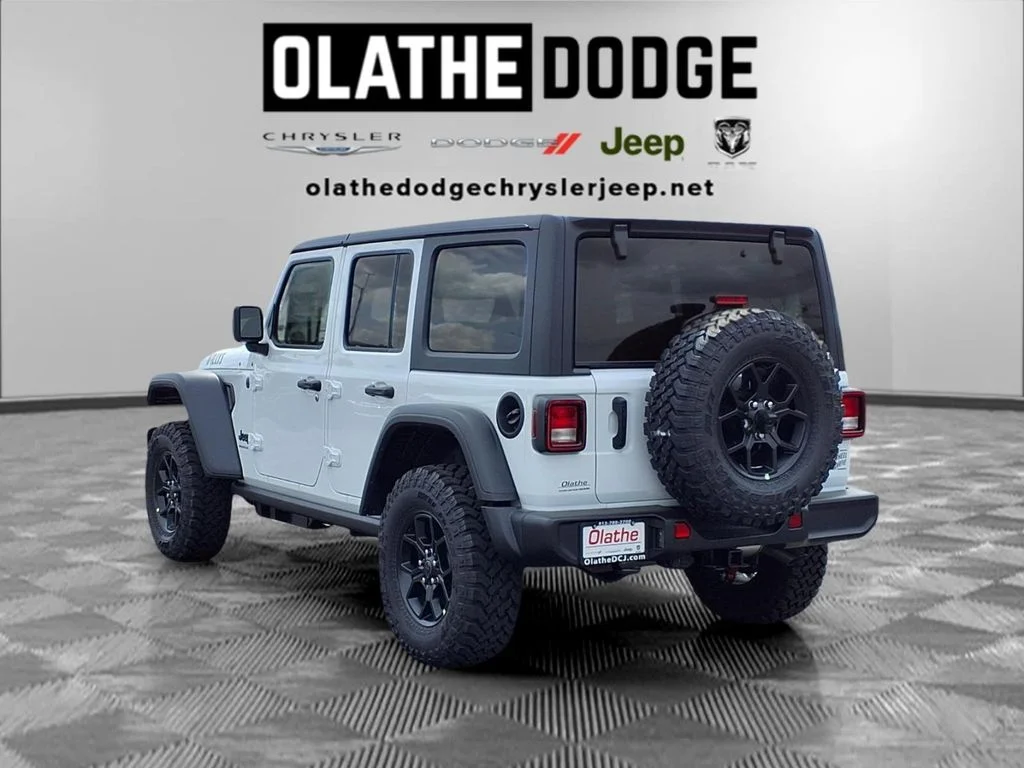New 2026 Bright White Clear-Coat Exterior Paint Jeep Willys image 20