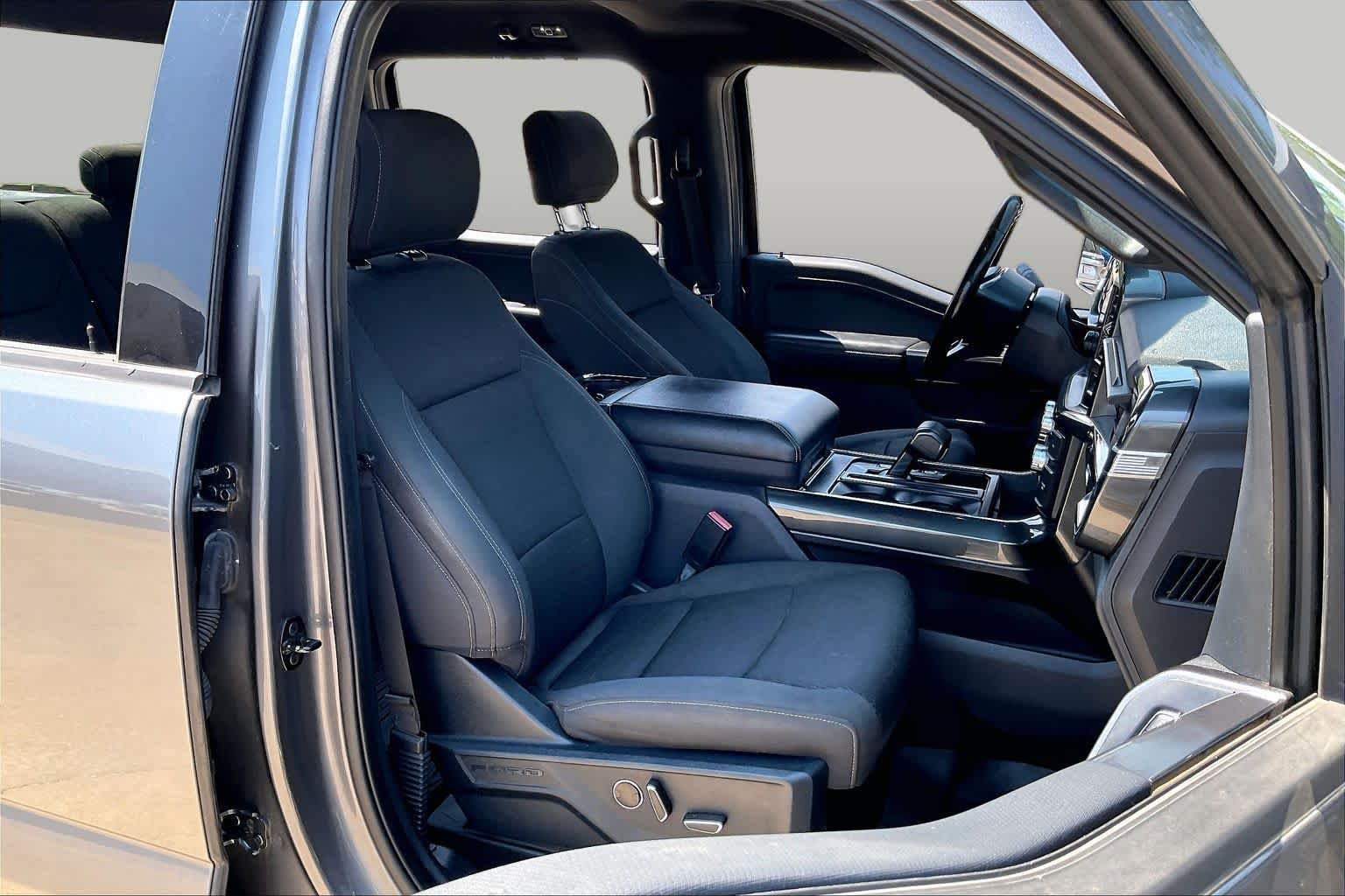 Used 2021 Carbonized Gray Metallic Ford XLT image 9