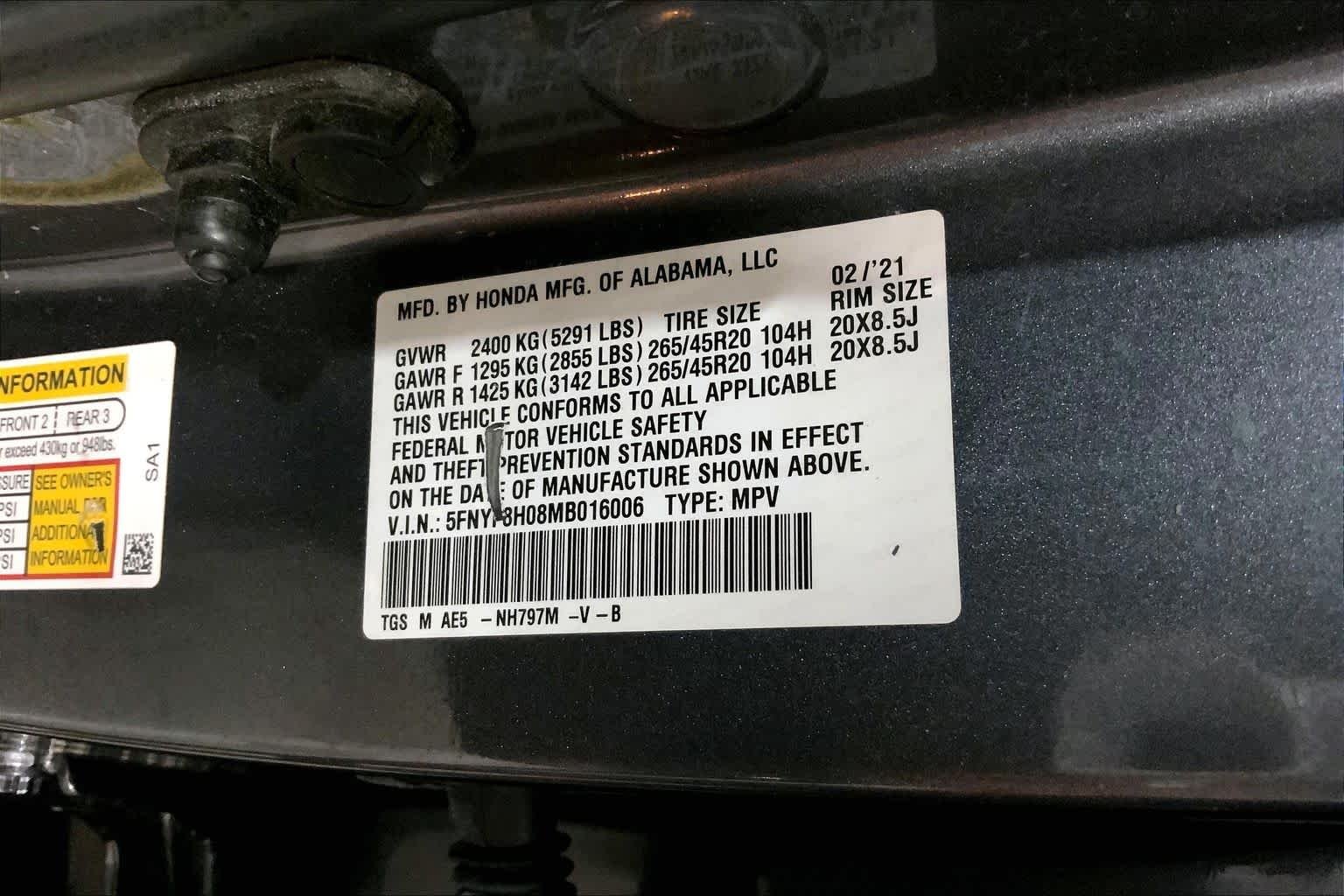 Used 2021 Modern Steel Metallic Honda Elite image 37